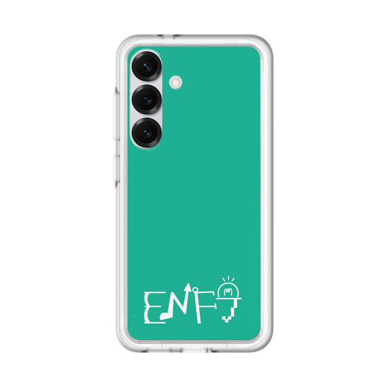 スリムプロテクションプレミアムケース［ オリジナル - ENFJ 主人公 - アルファベット - グリーン ］