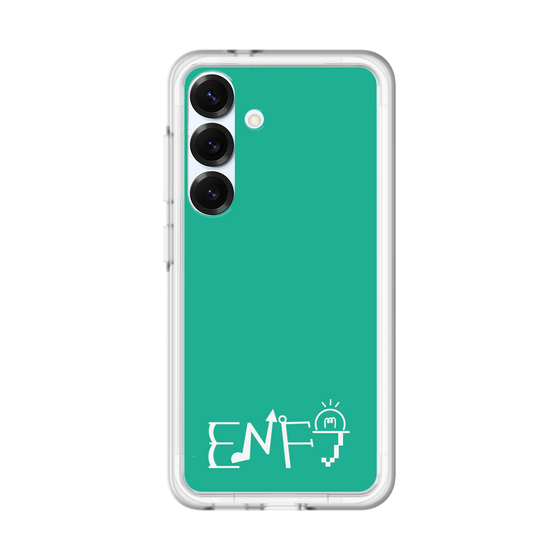 スリムプロテクションプレミアムケース［ オリジナル - ENFJ 主人公 - アルファベット - グリーン ］