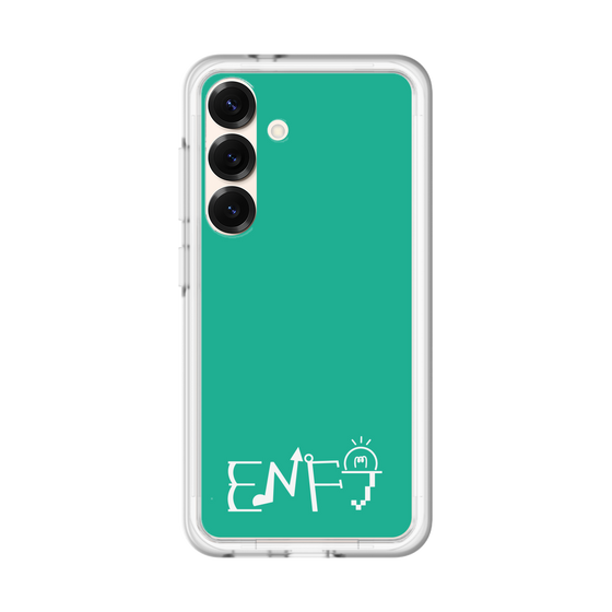 スリムプロテクションプレミアムケース［ オリジナル - ENFJ 主人公 - アルファベット - グリーン ］