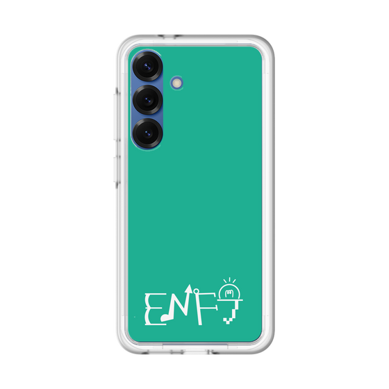 スリムプロテクションプレミアムケース［ オリジナル - ENFJ 主人公 - アルファベット - グリーン ］