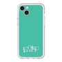 スリムプロテクションプレミアムケース［ オリジナル - ENFP 運動家 - アルファベット - グリーン ］