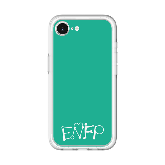 スリムプロテクションプレミアムケース［ オリジナル - ENFP 運動家 - アルファベット - グリーン ］