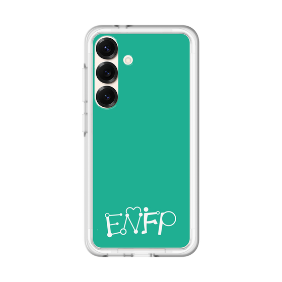 スリムプロテクションプレミアムケース［ オリジナル - ENFP 運動家 - アルファベット - グリーン ］