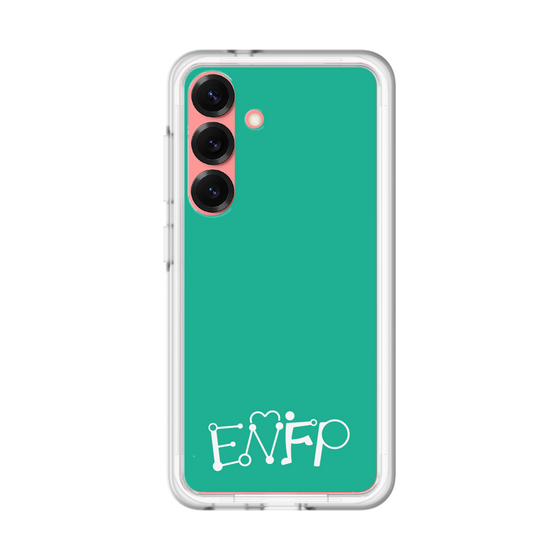 スリムプロテクションプレミアムケース［ オリジナル - ENFP 運動家 - アルファベット - グリーン ］