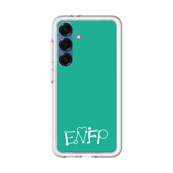 スリムプロテクションプレミアムケース［ オリジナル - ENFP 運動家 - アルファベット - グリーン ］
