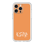 スリムプロテクションプレミアムケース［ オリジナル - ESTP 起業家 - アルファベット - オレンジ ］