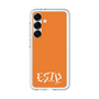スリムプロテクションプレミアムケース［ オリジナル - ESTP 起業家 - アルファベット - オレンジ ］