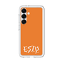 スリムプロテクションプレミアムケース［ オリジナル - ESTP 起業家 - アルファベット - オレンジ ］