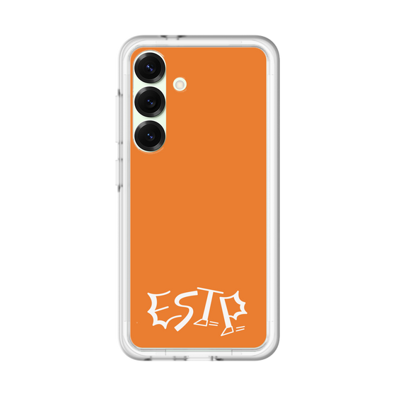スリムプロテクションプレミアムケース［ オリジナル - ESTP 起業家 - アルファベット - オレンジ ］