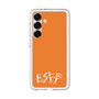 スリムプロテクションプレミアムケース［ オリジナル - ESFP エンターテイナー - アルファベット - オレンジ ］