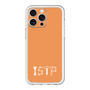 スリムプロテクションプレミアムケース［ オリジナル - ISTP 巨匠 - アルファベット - オレンジ ］