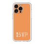 スリムプロテクションプレミアムケース［ オリジナル - ISTP 巨匠 - アルファベット - オレンジ ］