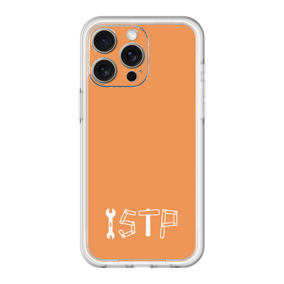 スリムプロテクションプレミアムケース［ オリジナル - ISTP 巨匠 - アルファベット - オレンジ ］