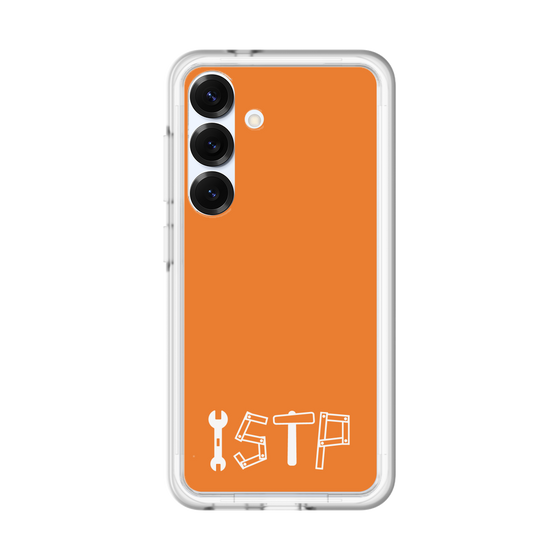 スリムプロテクションプレミアムケース［ オリジナル - ISTP 巨匠 - アルファベット - オレンジ ］