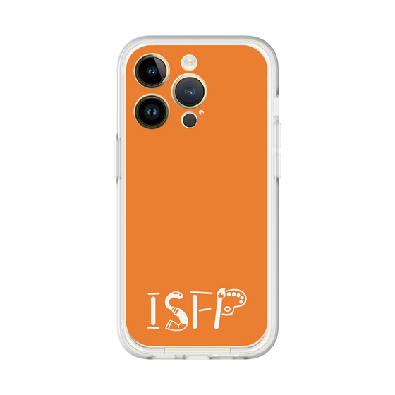 スリムプロテクションプレミアムケース［ オリジナル - ISFP 冒険家 - アルファベット - オレンジ ］