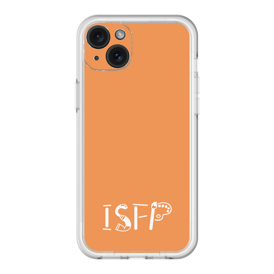 スリムプロテクションプレミアムケース［ オリジナル - ISFP 冒険家 - アルファベット - オレンジ ］