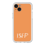 スリムプロテクションプレミアムケース［ オリジナル - ISFP 冒険家 - アルファベット - オレンジ ］
