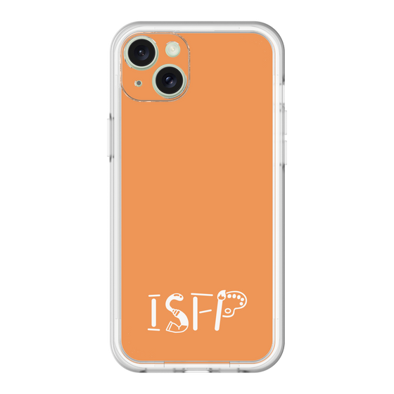 スリムプロテクションプレミアムケース［ オリジナル - ISFP 冒険家 - アルファベット - オレンジ ］