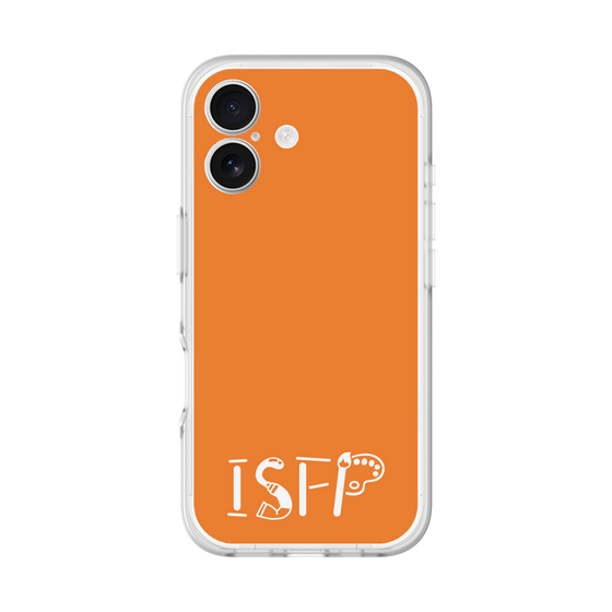 スリムプロテクションプレミアムケース［ オリジナル - ISFP 冒険家 - アルファベット - オレンジ ］