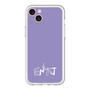 スリムプロテクションプレミアムケース［ オリジナル - ENTJ 指揮官 - アルファベット - パープル ］