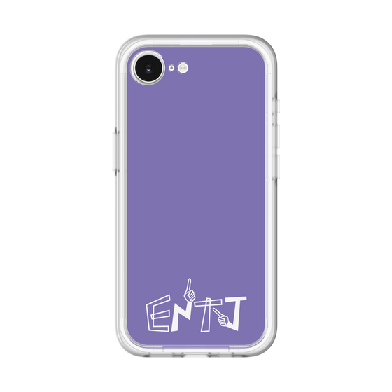 スリムプロテクションプレミアムケース［ オリジナル - ENTJ 指揮官 - アルファベット - パープル ］