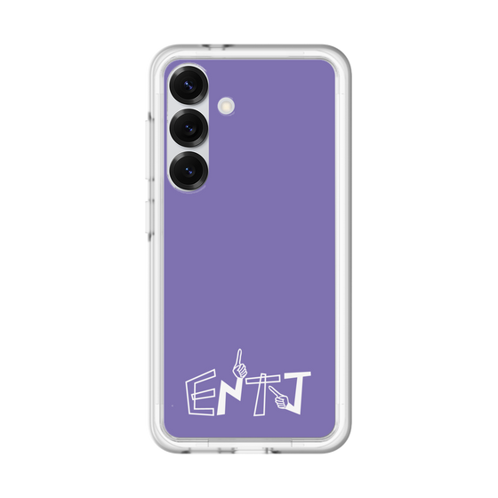 スリムプロテクションプレミアムケース［ オリジナル - ENTJ 指揮官 - アルファベット - パープル ］