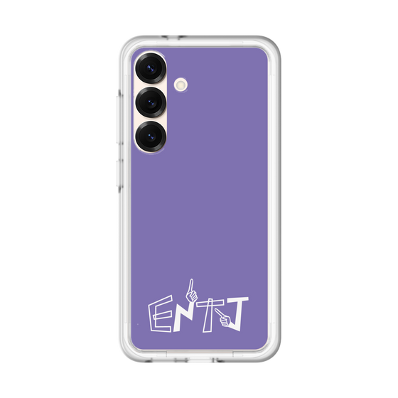 スリムプロテクションプレミアムケース［ オリジナル - ENTJ 指揮官 - アルファベット - パープル ］