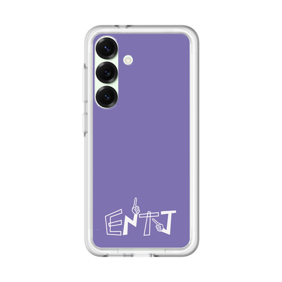 スリムプロテクションプレミアムケース［ オリジナル - ENTJ 指揮官 - アルファベット - パープル ］