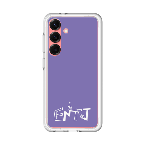 スリムプロテクションプレミアムケース［ オリジナル - ENTJ 指揮官 - アルファベット - パープル ］
