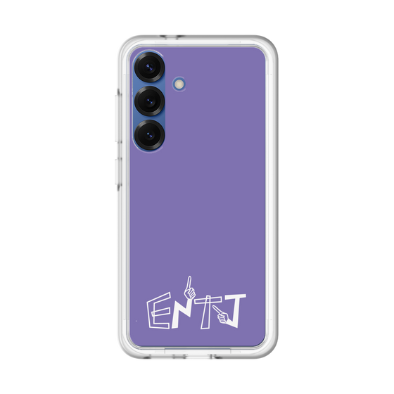 スリムプロテクションプレミアムケース［ オリジナル - ENTJ 指揮官 - アルファベット - パープル ］