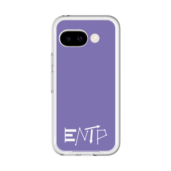 スリムプロテクションプレミアムケース［ オリジナル - ENTP 討論者 - アルファベット - パープル ］
