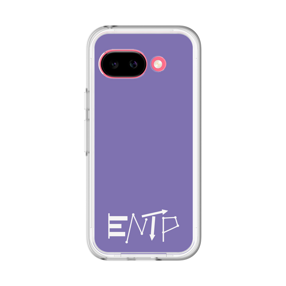 スリムプロテクションプレミアムケース［ オリジナル - ENTP 討論者 - アルファベット - パープル ］