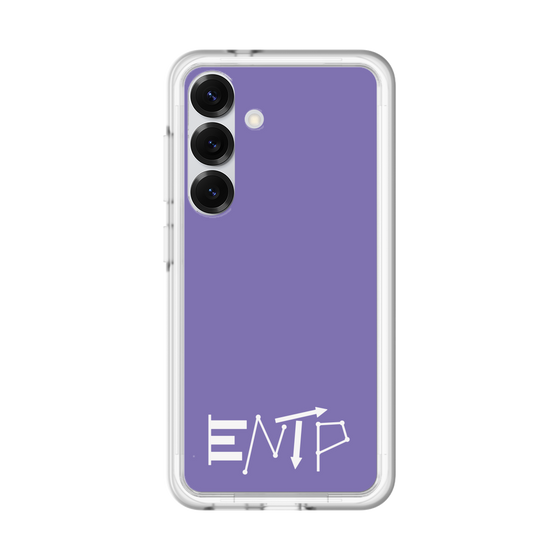 スリムプロテクションプレミアムケース［ オリジナル - ENTP 討論者 - アルファベット - パープル ］