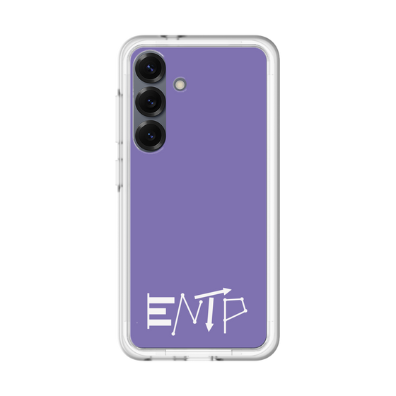 スリムプロテクションプレミアムケース［ オリジナル - ENTP 討論者 - アルファベット - パープル ］