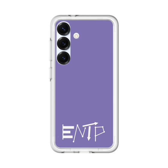 スリムプロテクションプレミアムケース［ オリジナル - ENTP 討論者 - アルファベット - パープル ］