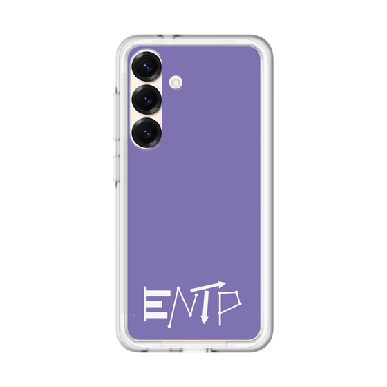 スリムプロテクションプレミアムケース［ オリジナル - ENTP 討論者 - アルファベット - パープル ］