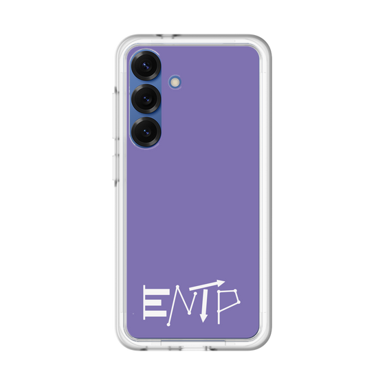 スリムプロテクションプレミアムケース［ オリジナル - ENTP 討論者 - アルファベット - パープル ］