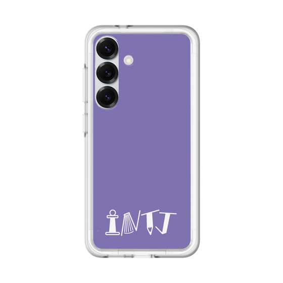 スリムプロテクションプレミアムケース［ オリジナル - INTJ 建築家 - アルファベット - パープル ］