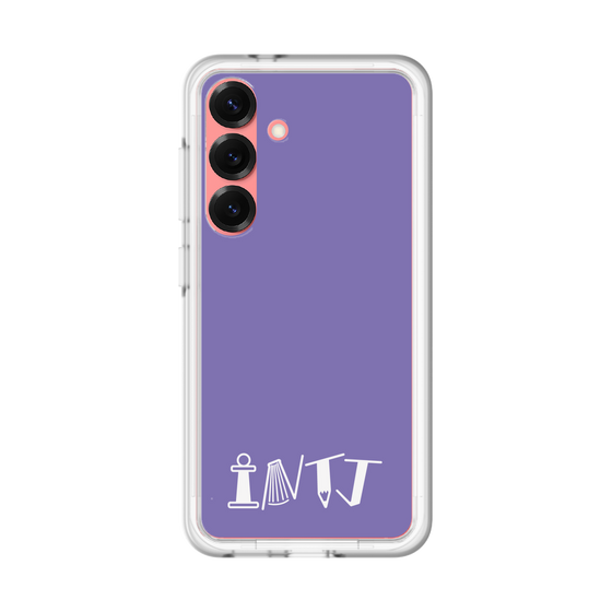 スリムプロテクションプレミアムケース［ オリジナル - INTJ 建築家 - アルファベット - パープル ］