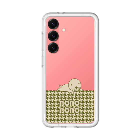 スリムプロテクションプレミアムケース［ ぼのぼの - ワントーン - カーキ ］
