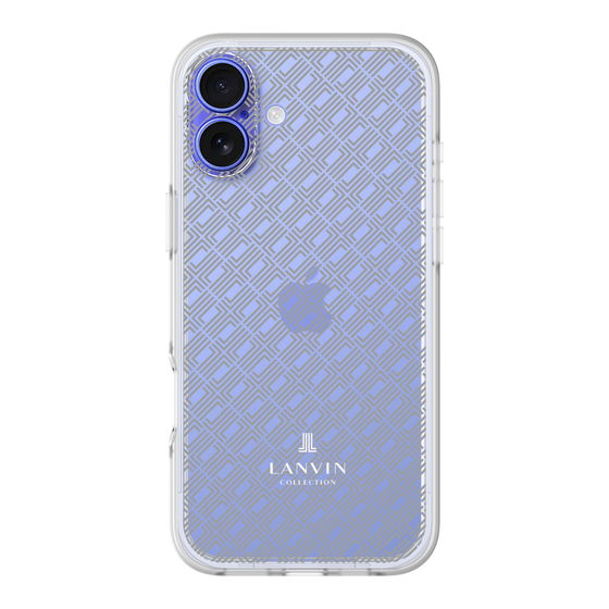 スリムプロテクションプレミアムケース［ LANVIN COLLECTION - ロゴパターン ］