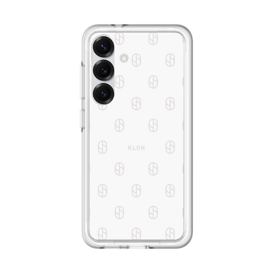 スリムプロテクションプレミアムケース［ KLON - モノグラム - ホワイト ］