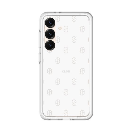 スリムプロテクションプレミアムケース［ KLON - モノグラム - ホワイト ］