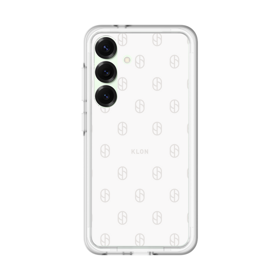 スリムプロテクションプレミアムケース［ KLON - モノグラム - ホワイト ］