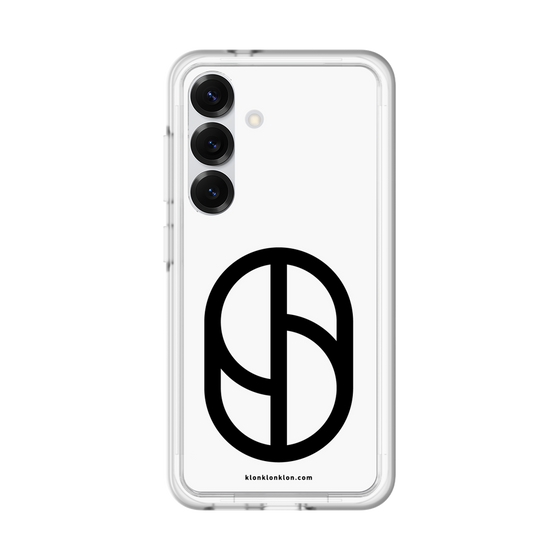 スリムプロテクションプレミアムケース［ KLON - マーク - ホワイト ］