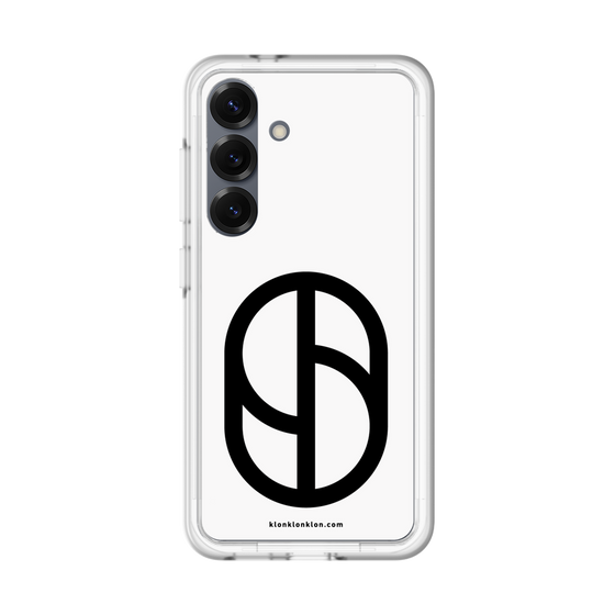 スリムプロテクションプレミアムケース［ KLON - マーク - ホワイト ］