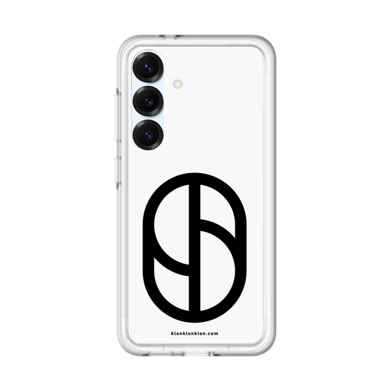スリムプロテクションプレミアムケース［ KLON - マーク - ホワイト ］