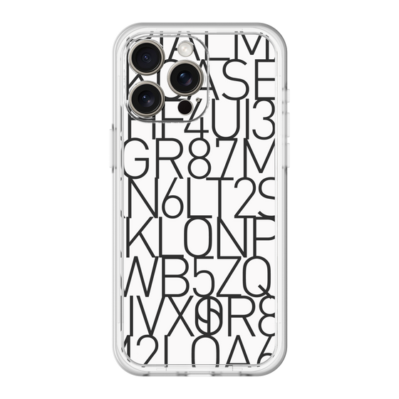 スリムプロテクションプレミアムケース［ KLON - シリアルナンバー/A - ホワイト ］