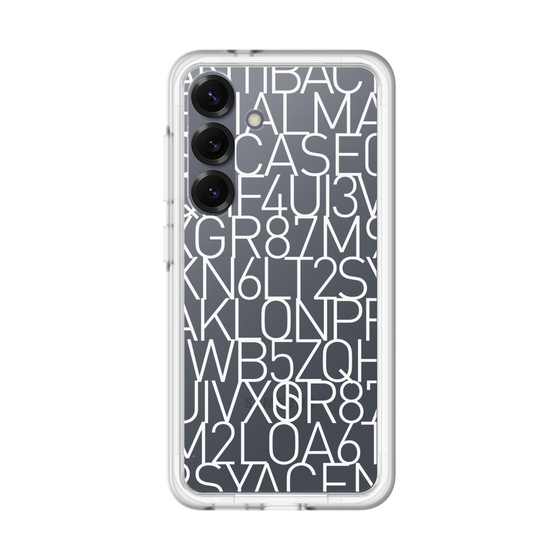 スリムプロテクションプレミアムケース［ KLON - シリアルナンバー/A - ホワイト ］