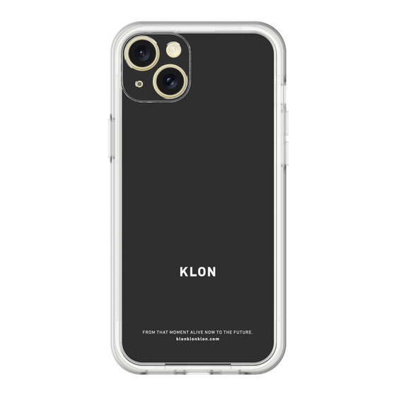 スリムプロテクションプレミアムケース［ KLON - ロゴ - ブラック ］